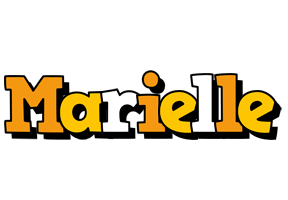 Marielle cartoon logo