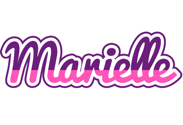 Marielle cheerful logo