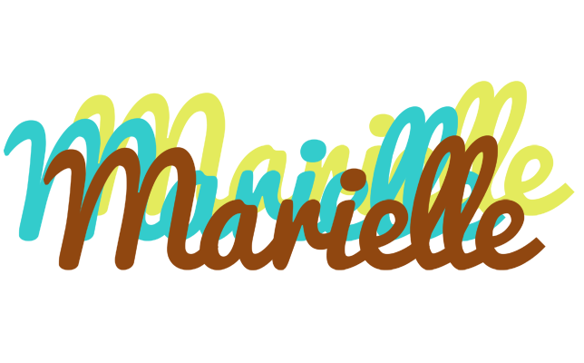 Marielle cupcake logo