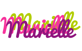 Marielle flowers logo