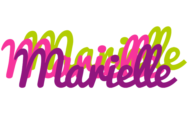 Marielle flowers logo