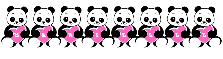 Marielle love-panda logo