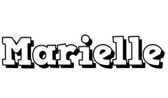 Marielle snowing logo