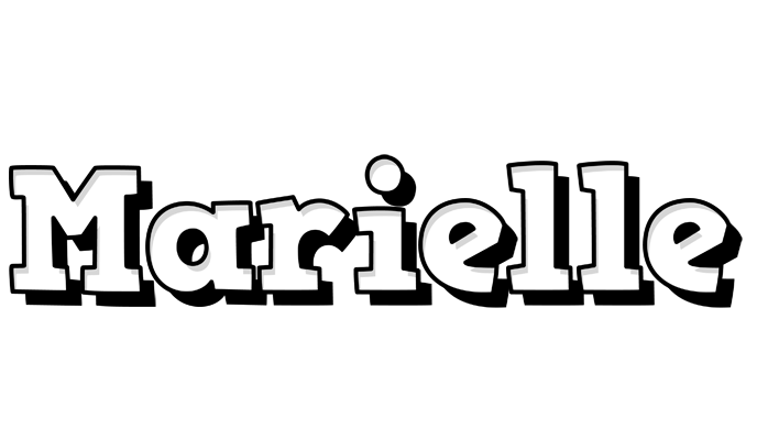 Marielle snowing logo