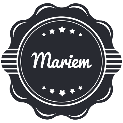 Mariem badge logo