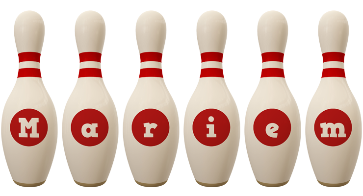 Mariem bowling-pin logo