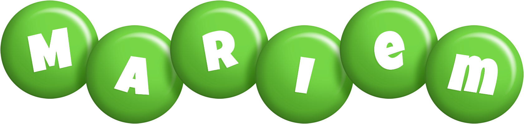 Mariem candy-green logo