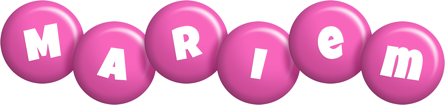 Mariem candy-pink logo