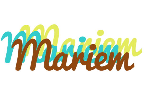 Mariem cupcake logo