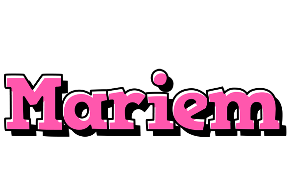 Mariem girlish logo