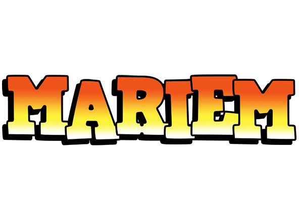 Mariem sunset logo