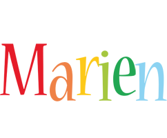 Marien birthday logo