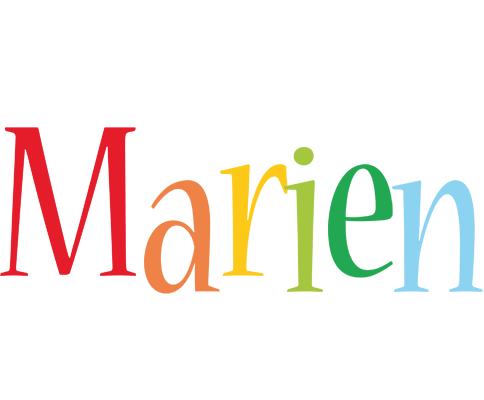 Marien birthday logo