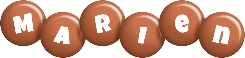 Marien candy-brown logo