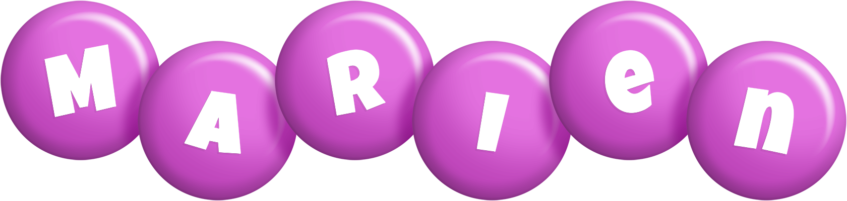 Marien candy-purple logo
