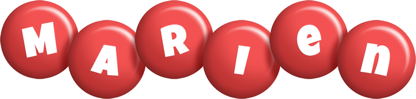 Marien candy-red logo