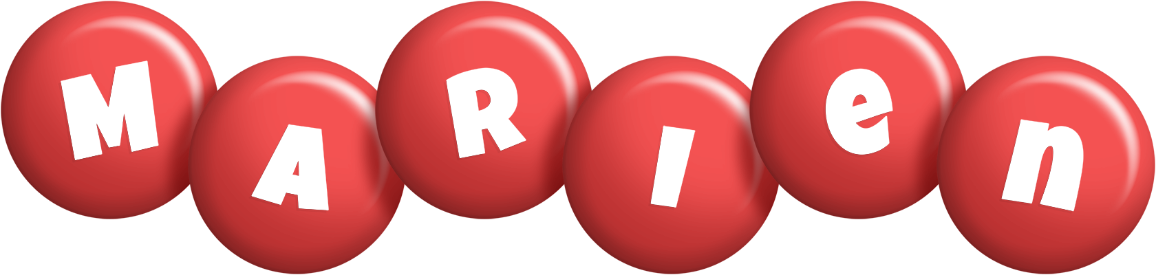 Marien candy-red logo