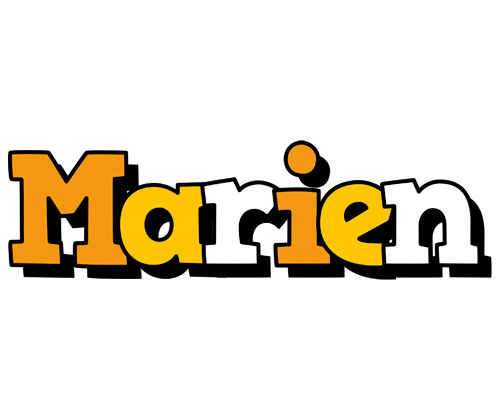 Marien cartoon logo