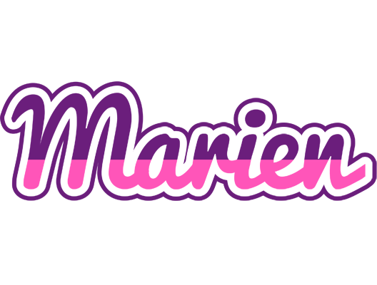 Marien cheerful logo