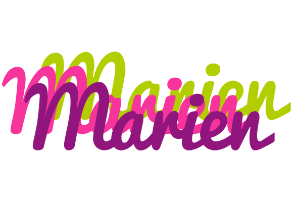 Marien flowers logo
