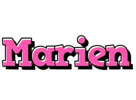 Marien girlish logo