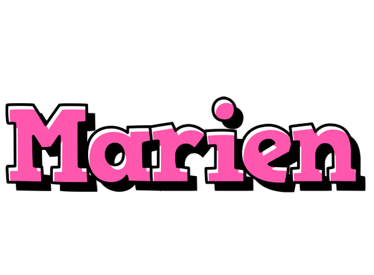 Marien girlish logo