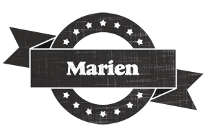Marien grunge logo