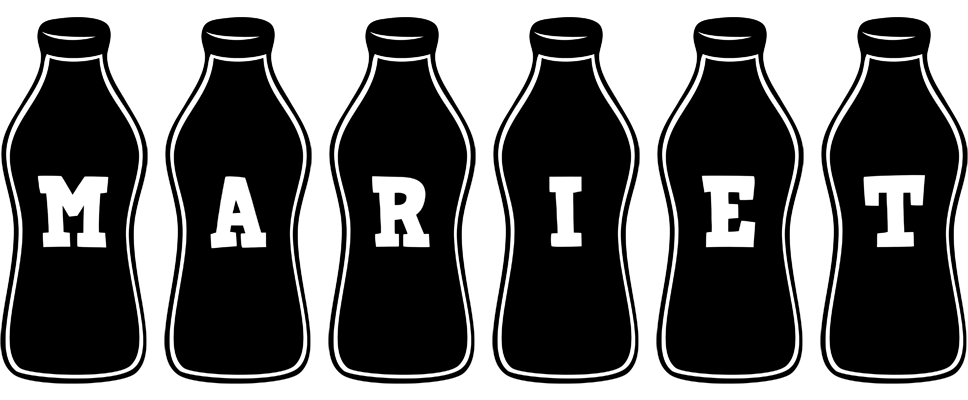 Mariet bottle logo