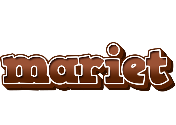 Mariet brownie logo