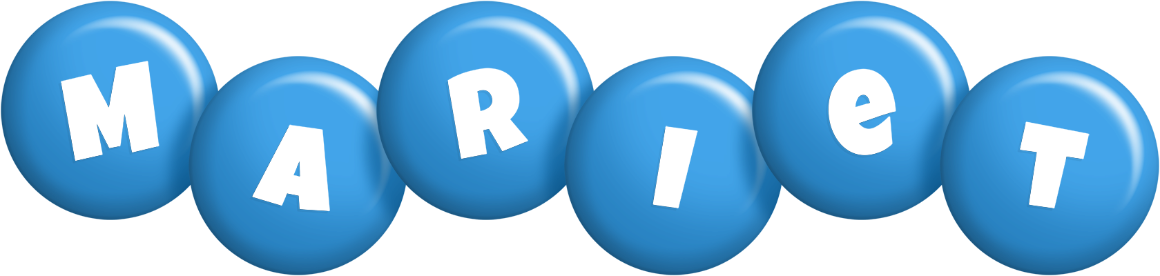 Mariet candy-blue logo
