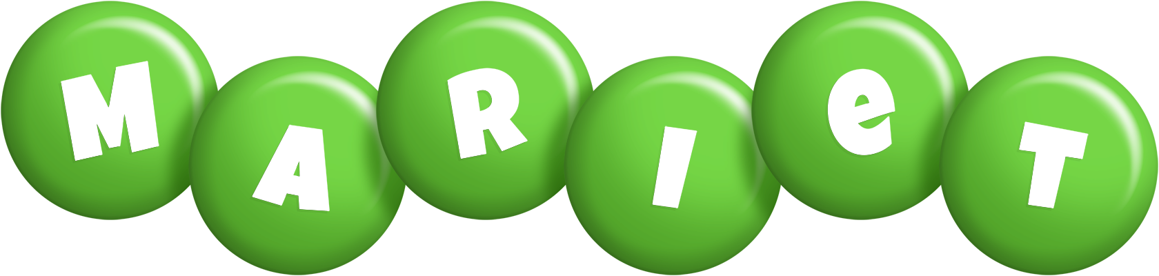 Mariet candy-green logo