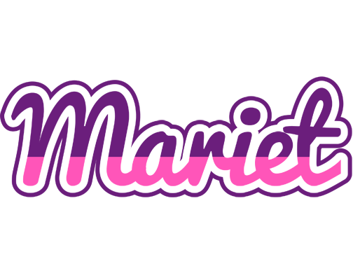 Mariet cheerful logo