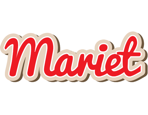 Mariet chocolate logo
