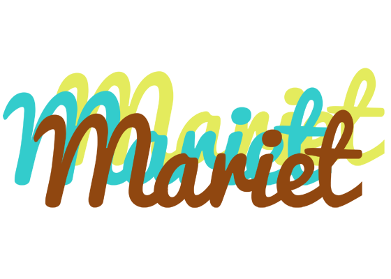 Mariet cupcake logo