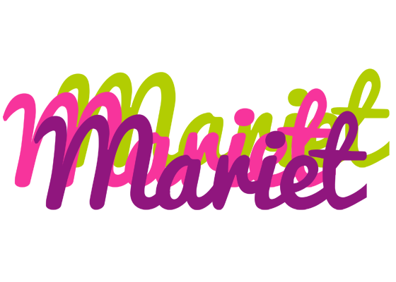Mariet flowers logo