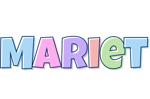 Mariet pastel logo