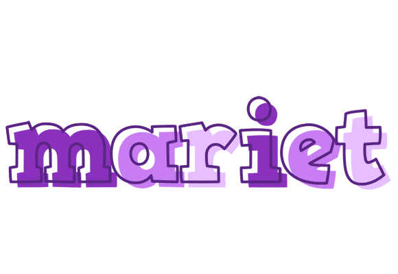 Mariet sensual logo