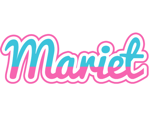 Mariet woman logo
