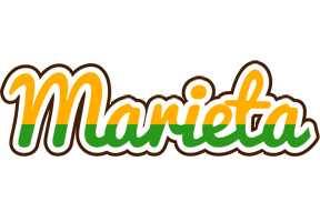 Marieta banana logo