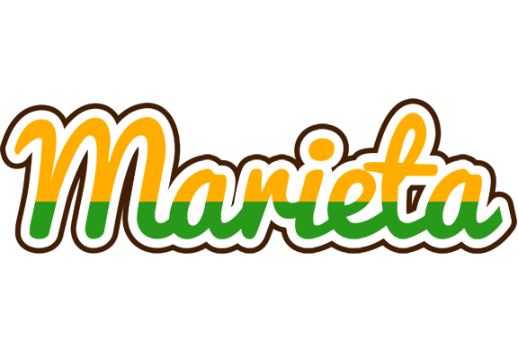 Marieta banana logo
