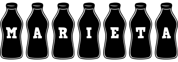 Marieta bottle logo