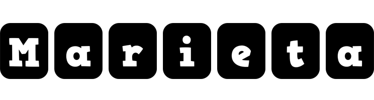 Marieta box logo