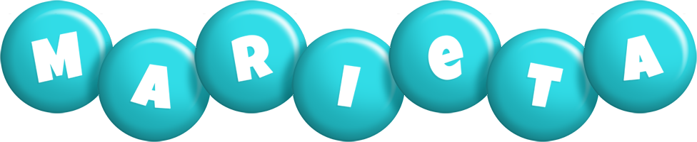 Marieta candy-azur logo