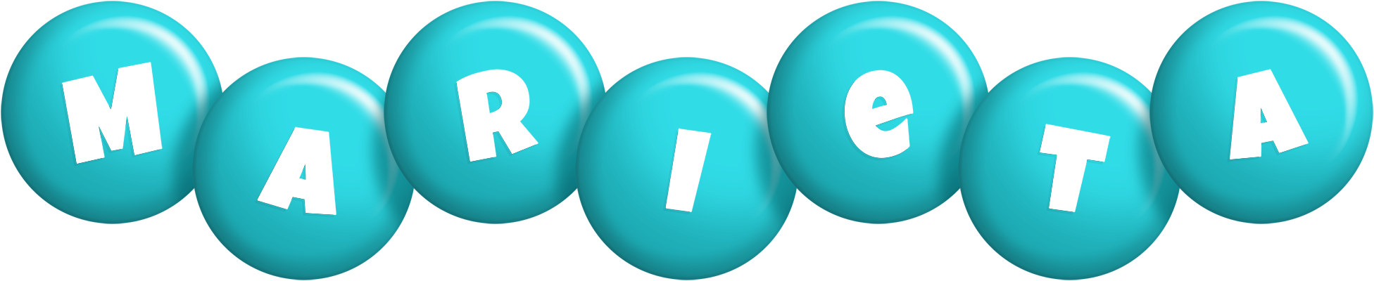 Marieta candy-azur logo