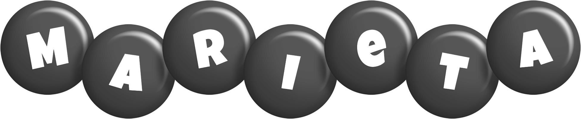 Marieta candy-black logo
