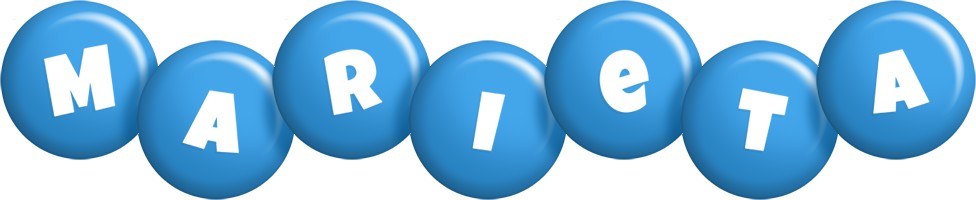 Marieta candy-blue logo
