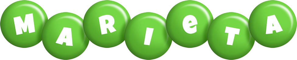 Marieta candy-green logo