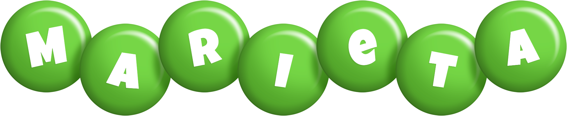 Marieta candy-green logo