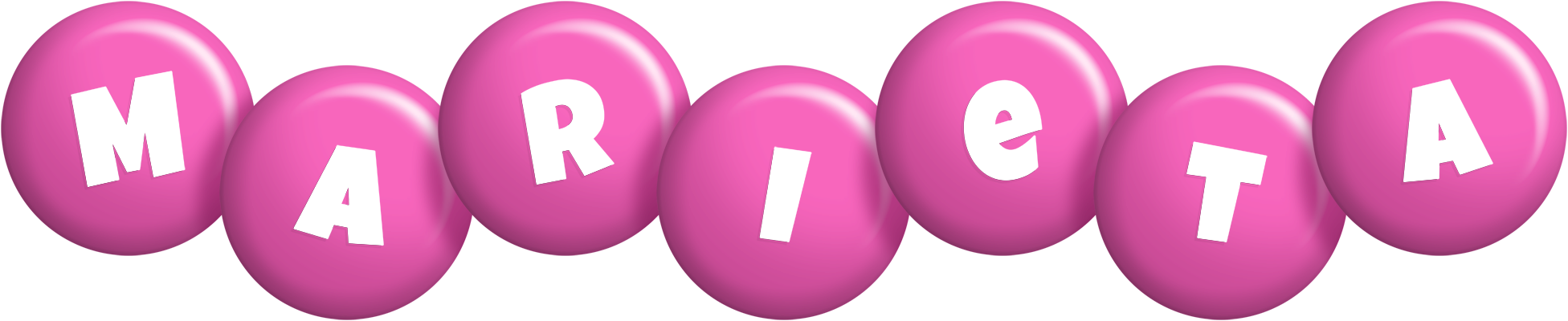 Marieta candy-pink logo