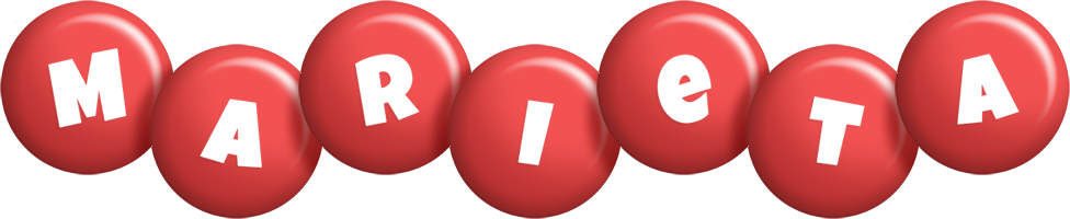 Marieta candy-red logo